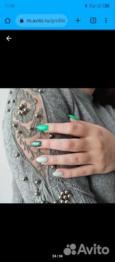 Маникюр с покрытием гель-лаком