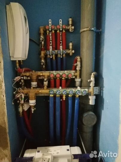 Услуги сантехника. Монтаж отопление водоснабжение