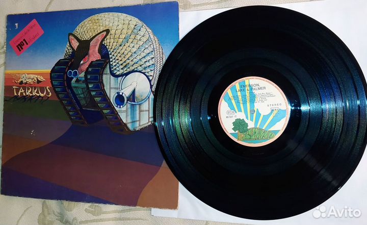 ELP Tarkus 1971 Оригинал Germany LP