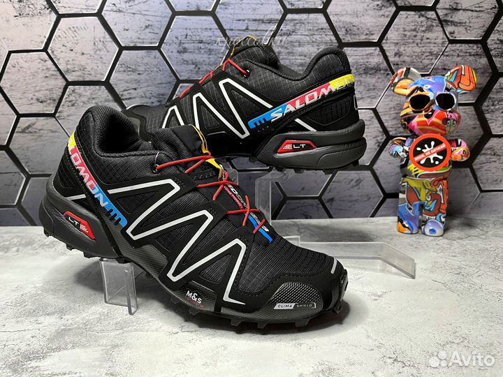 Кроссовки Salomon speedcross 3 черные
