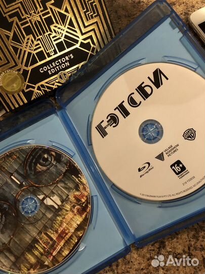 Blu-Ray great gatsby Великий Гэтсби collectors