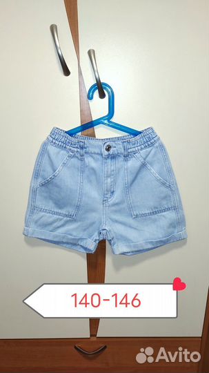 Шорты джинсовые