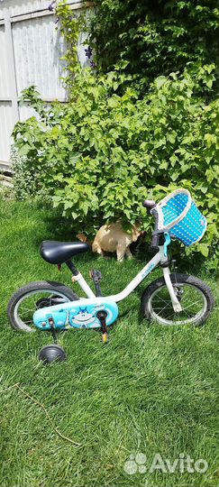 Велосипед детский Btwin на 14, б/у