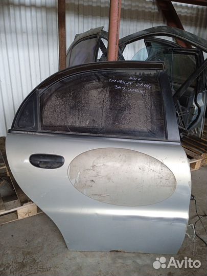 Дверь задняя правая Chevrolet Lanos 2007