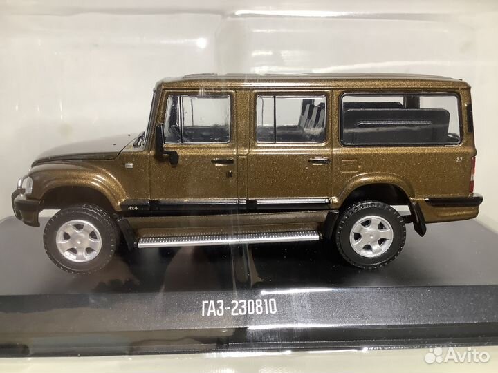 Модель автомобиля газ-230810 атаман ермак 1:43 деа