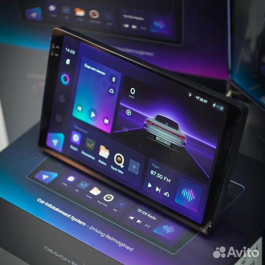 Магнитола Teyes 9’’ на Honda Accord 8