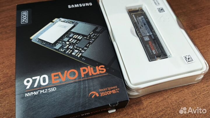 SSD NVMe PCI-E 3.0 Samsung 970 EVO plus 250gb