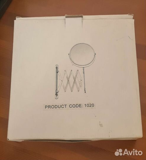 Зеркало на кронштейне увеличительное 20см