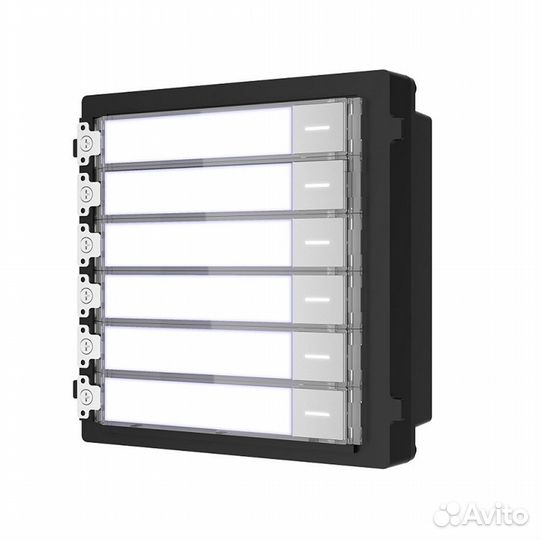 Модуль на 6 абонентов c подсветкой DS-KD-KK