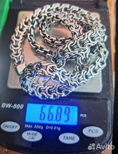 Продам серебряную цепь