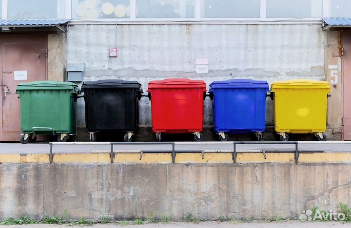 Пластиковый контейнер 1100л. Арт. 5010