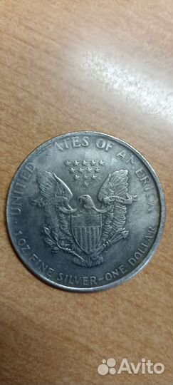 Монета США 1 доллар 1901 год