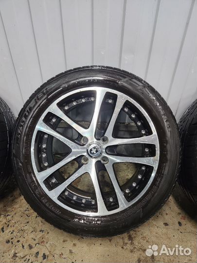 Диски рельсы R16 с резиной