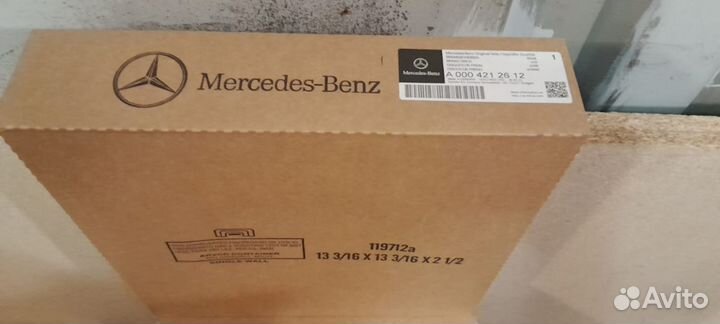 Диск тормозной A0004212612 Mercedes-benz