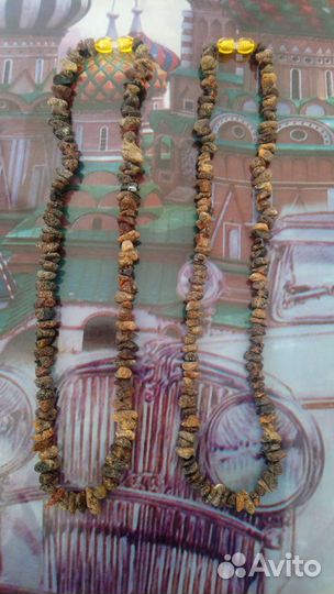 Лечебные бусы из Балтийского янтаря