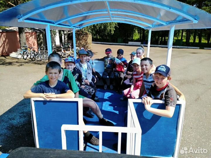 Прицеп паровозик