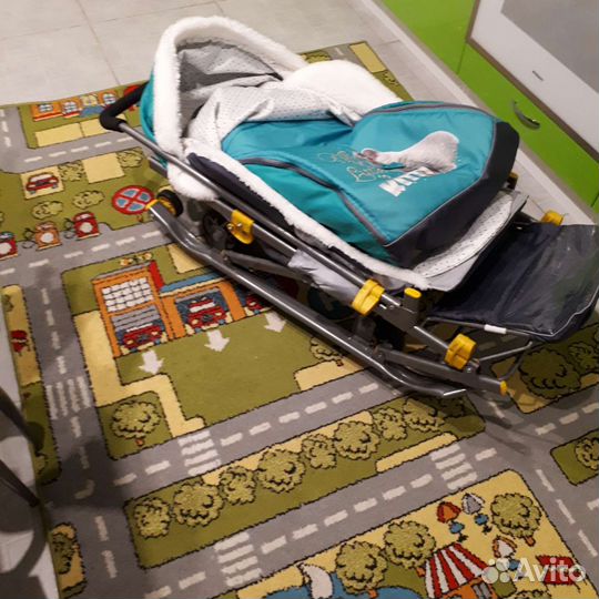 Коляска санки