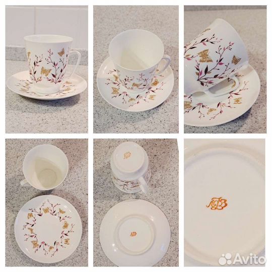 Чайные кофейные пары, сервизы. лфз,Вербилки,Польша