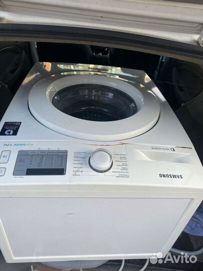 Samsung eco bubble 6 кг рабочая на запчасти