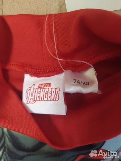 Комплект шорты и футболка, детский Avengers