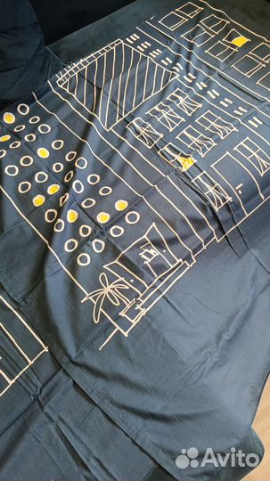 2 отреза ткани от штор Икеа. Тюль