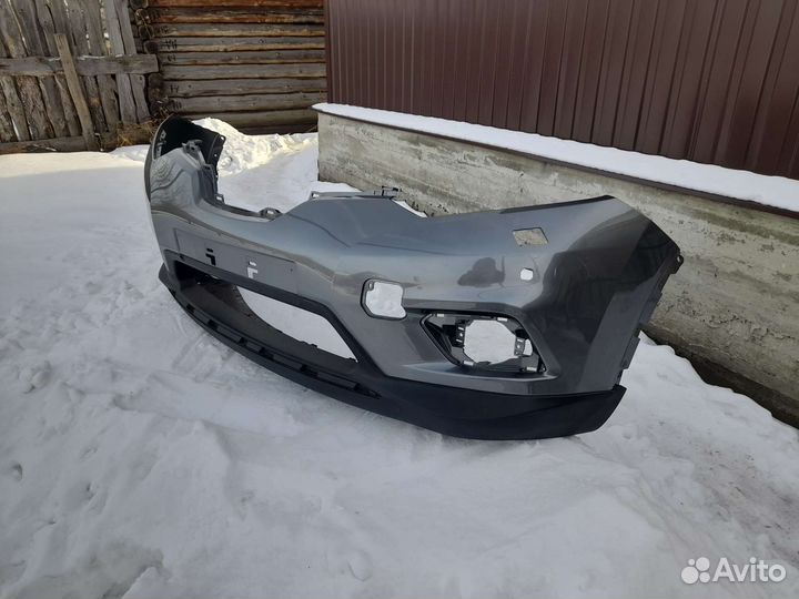 Передний бампер на Nissan X-Trail 2017 года, бу