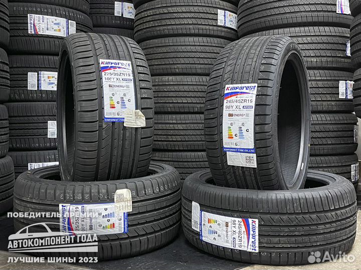 Kinforest KF550-UHP 245/40 R19 и 275/35 R19 98Y