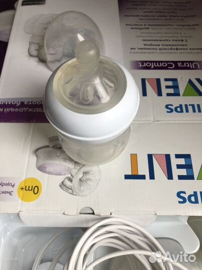 Молокоотсос avent электрический