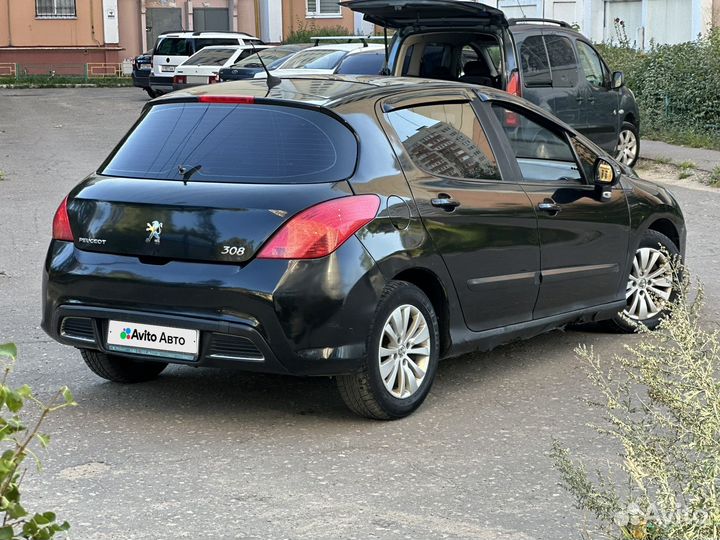 Peugeot 308 1.6 AT, 2008, 235 000 км