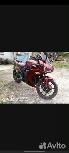 Yamaha r3 электромотоцикл