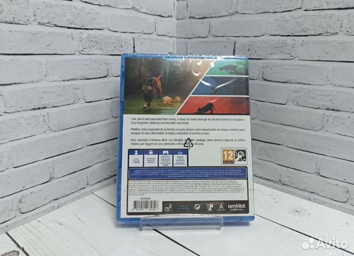 Игра Stray для PS4, русские субтитры