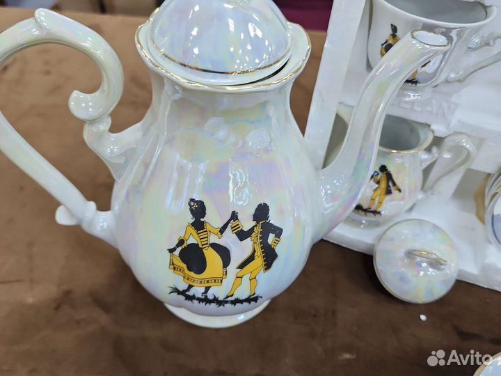 Чайно кофейный сервиз. Чехословакия