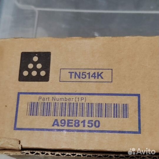 Картридж черный Konica Minolta A9E8150 тонер