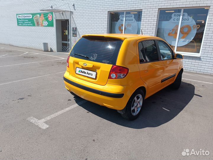 Hyundai Getz 1.3 AT, 2004, 200 000 км