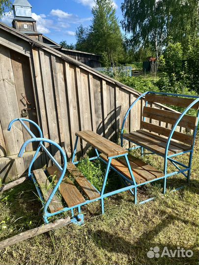 Сани и двуколка для пони