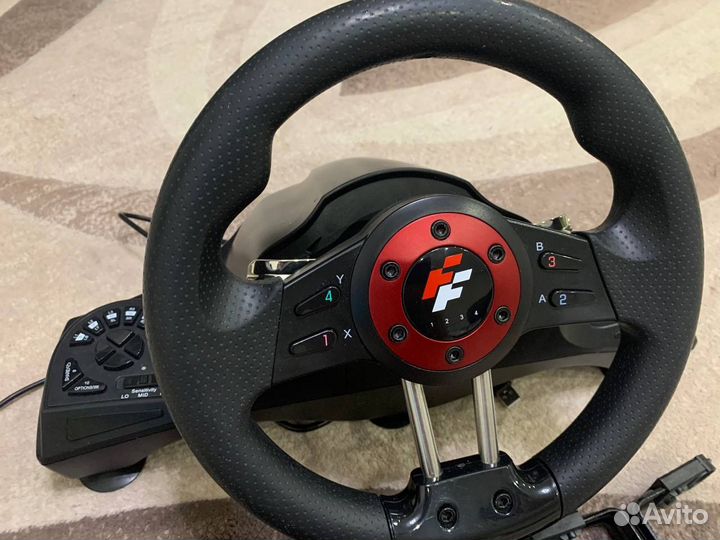 Игровой руль flashfire 6in1 force wheel wh-2304v