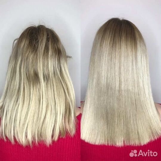 Кератиновое выпрямление волос модель