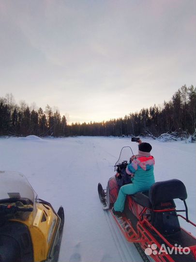 Прогулки на снегоходах в Архангельске