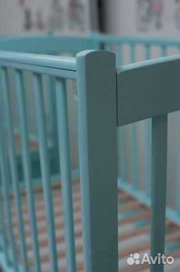 Детская кроватка с маятником mr Sandman porcet