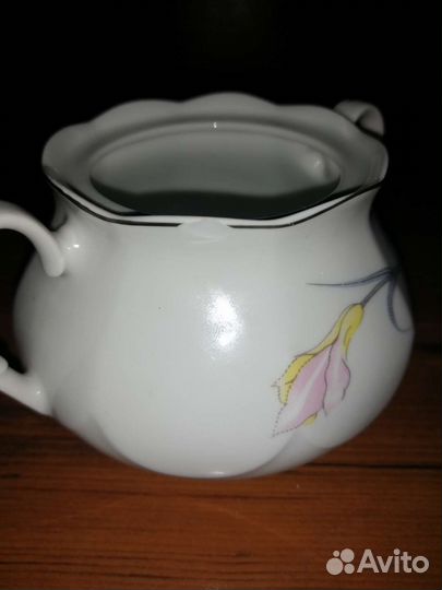 Кофейный сервиз Lubiana Польша (не полный) фарфор