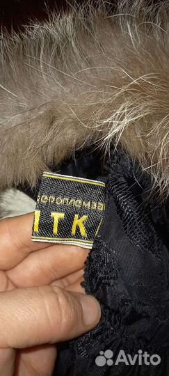 Шапка песец женская