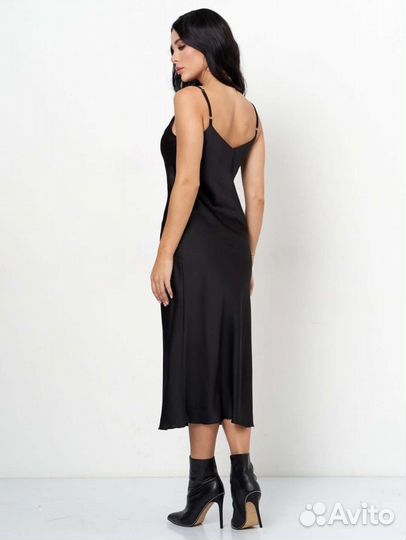 Платье комбинация шелковое женское вечернее новое