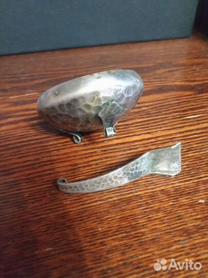 Солонка металл антикварная