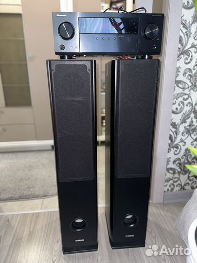Колонки yamaha с усилителем pioneer