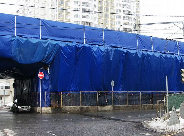 Тент утепленный пвх 550 гм2