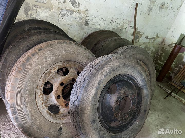 Колеса газ-52 240*508 в сборе с дисками