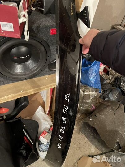 Дефлектор капота nissan serena c 26