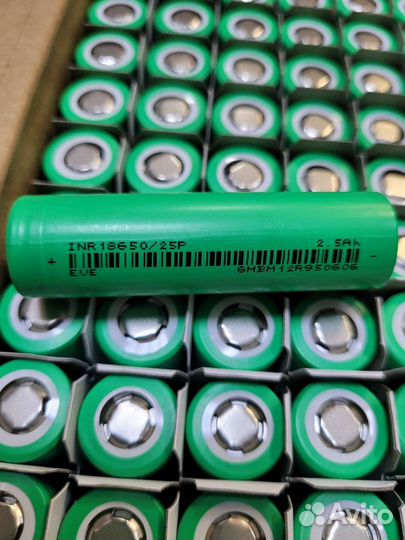 Аккумулятор Li-ion eve INR18650 25P