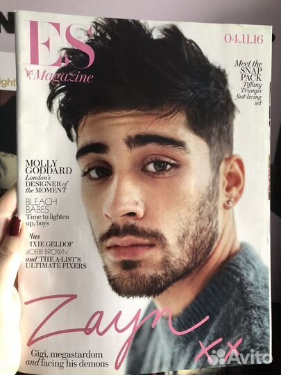 Журналы, книги one direction harry styles zayn