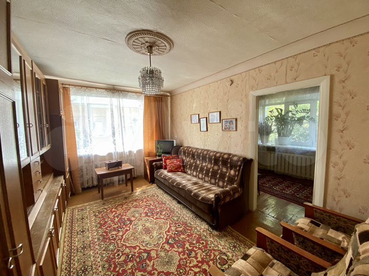 3-к. квартира, 50,5 м², 1/2 эт.